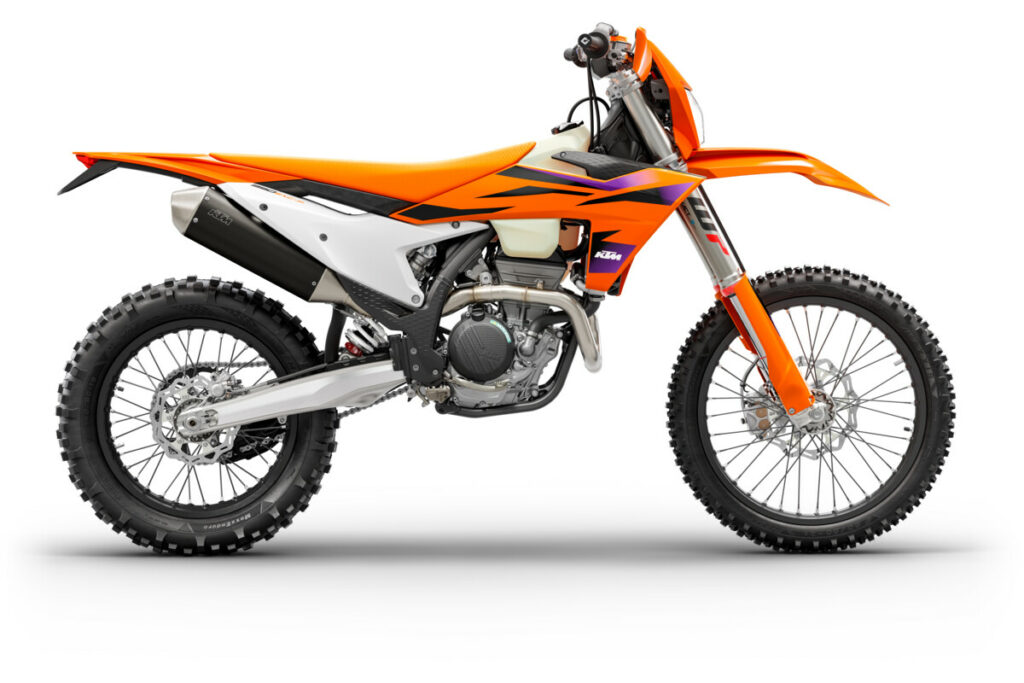 2024 KTM EXC range