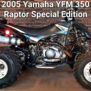 Kit déco Yamaha YFM 250 Raptor - Spécial Édition Orange