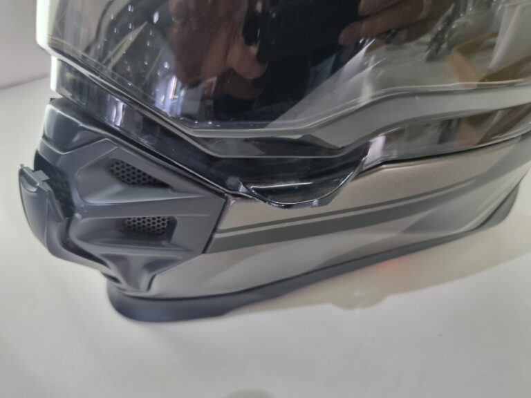 Another great idea is thumb tabs on both sides of your visor...