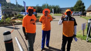 The LORA marshals kept things tidy!