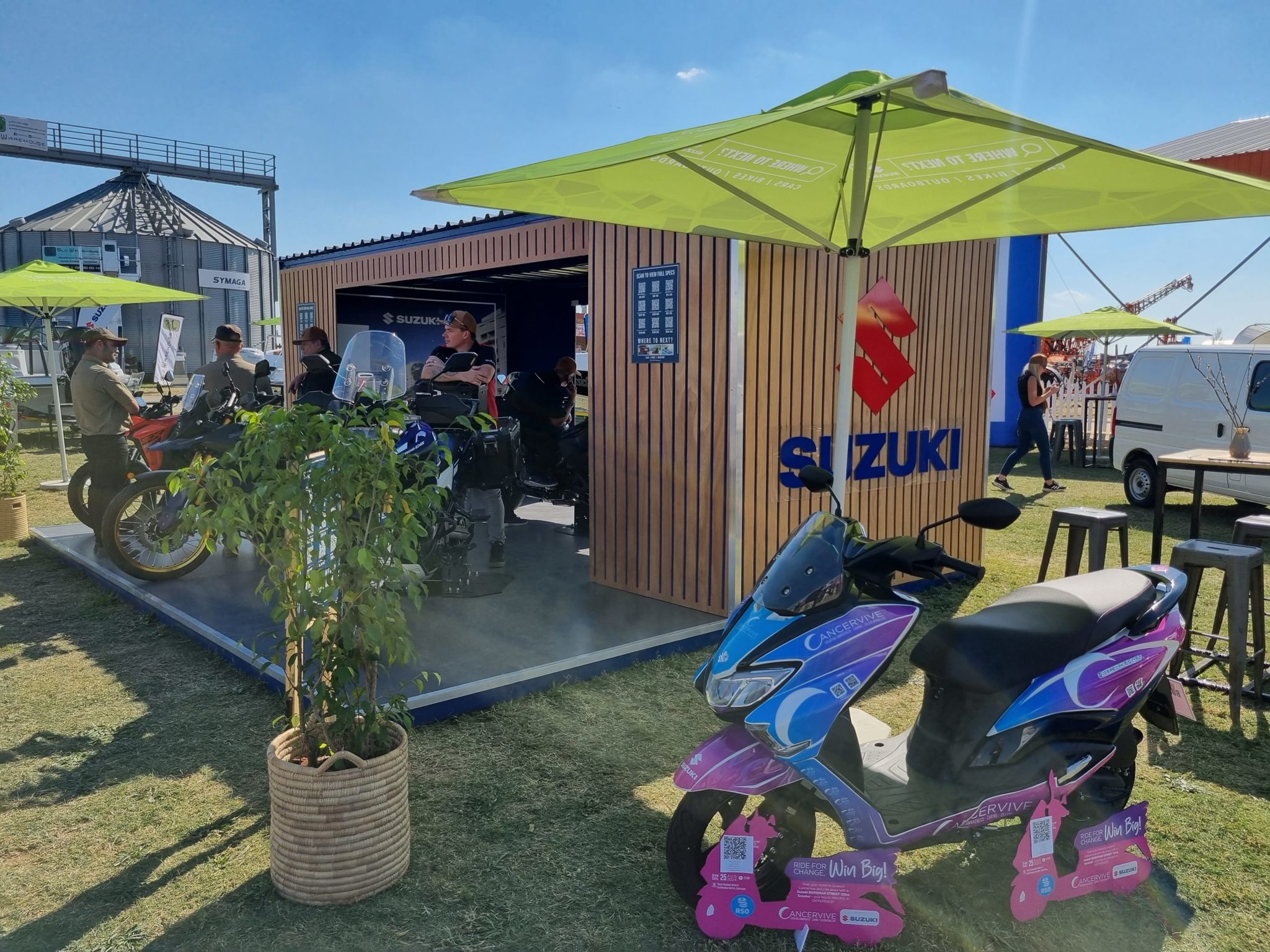 Nampo Harvest Day Show 2024 | Motorbikes on show at NAMPO