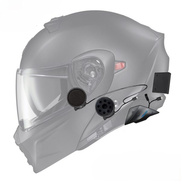 installing center communication device into a scorpion x 900 helmet Installing a Helmet Communicator in a CKX Mission Helmet | Cardo Packtalk  Edge | Easy Install