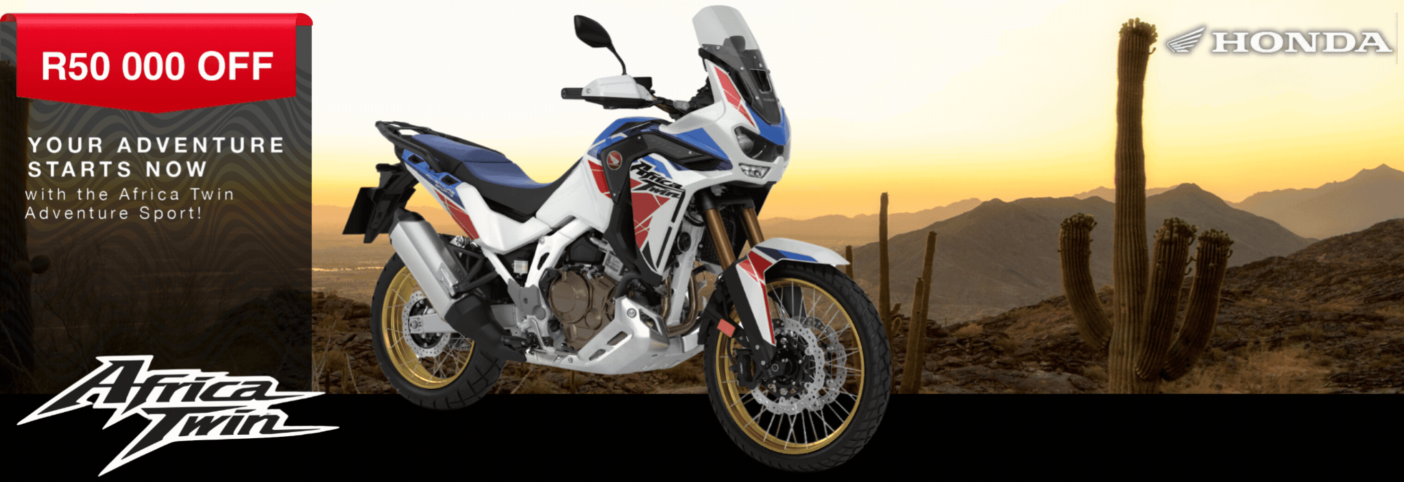 Honda motorcycles for sale South Africa Africa Twin special.