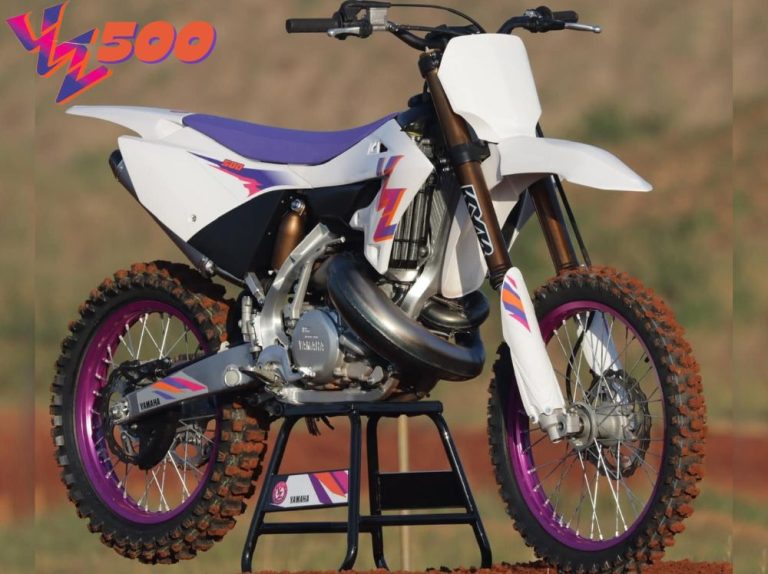 2 Stroke YAMAHA YZ500 BRC | Yamaha 2 stroke motorbike review