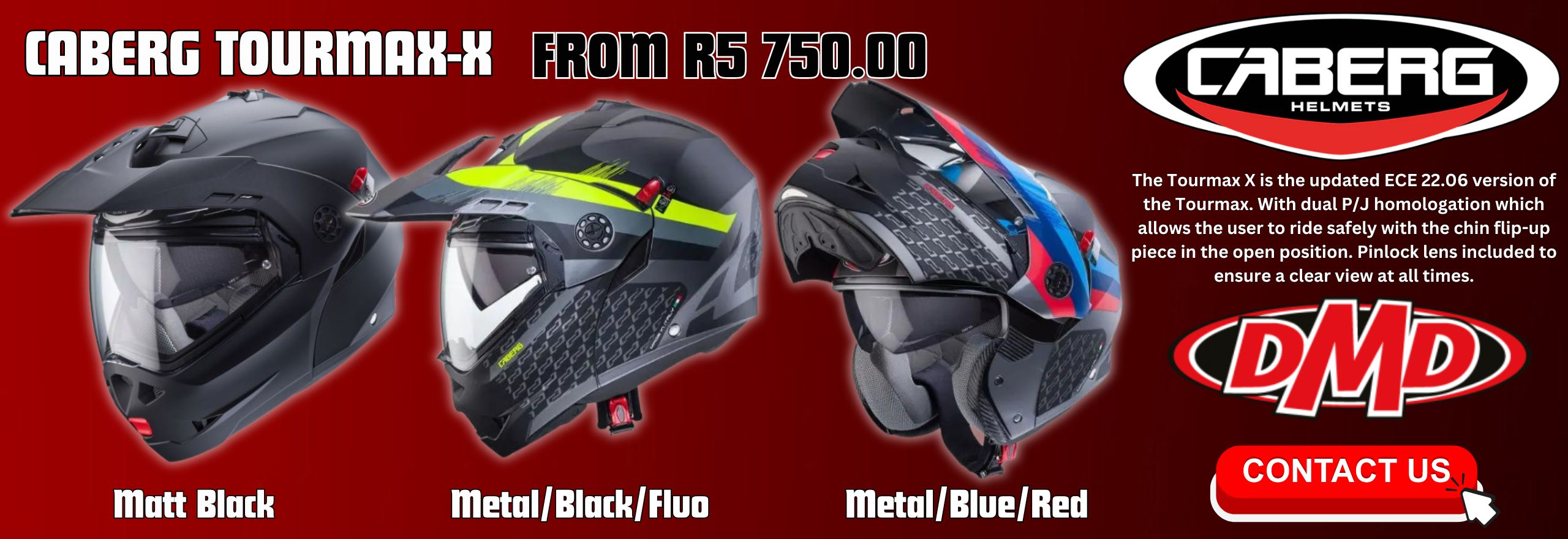 Caberg motorcycle helmets south africa