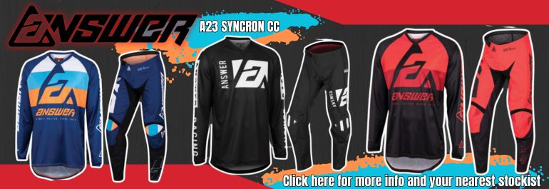 ANSWER MX KIT RIDING GEAR MX PANTS MX SHIRT