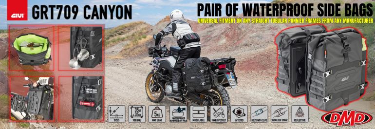 GIVI CANYON BAGS universal fitment dual waterproof side bags