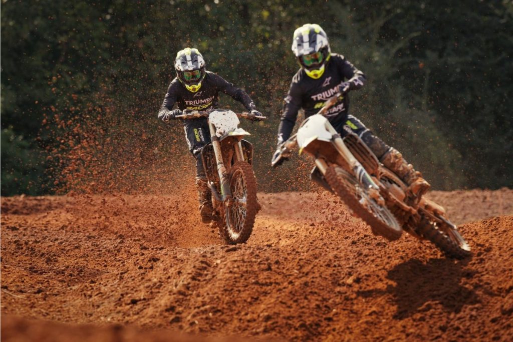 Triumph motocross