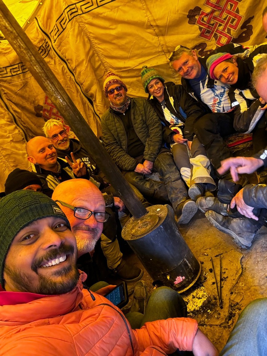 A selfie with our tour guide Rahul.