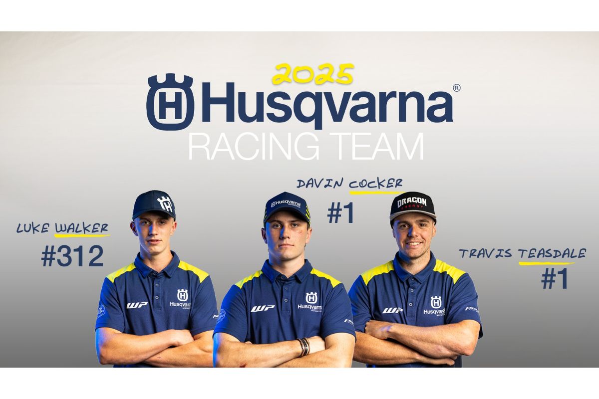 Husqvarna 2025 Racing Team Selected.