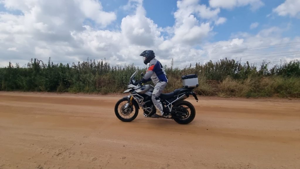 Triumph Tiger Rally Pro.