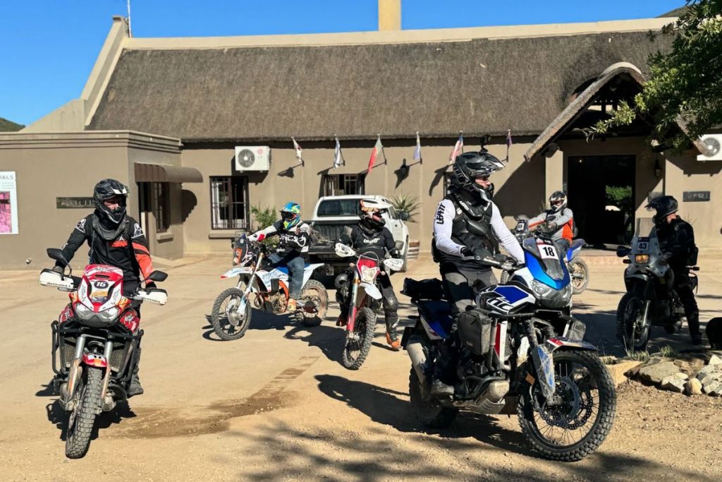 Riding and racing at Rooiberg Lodge.