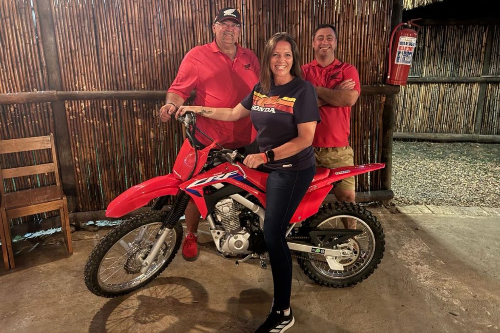 Riding and racing at Rooiberg Lodge.