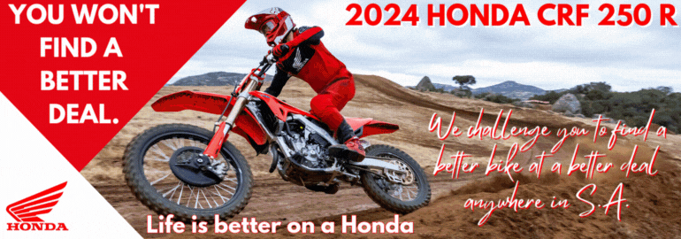 HONDA WING SA - 2024 HONDA CRF250R - R10 000 DEAL ASSISTANCE HONDA WING SA - 2024 HONDA CRF250RX - R10 000 DEAL ASSISTANCE HONDA WING SA - 2024 HONDA CRF450 R - R10 000 DEAL ASSISTANCE HONDA WING SA - 2024 HONDA CRF450RX - R10 000 DEAL ASSISTANCE HONDA WING SA - 2024 HONDA CRF110 AND CRF 125 - R5 000 DEAL ASSISTANCE