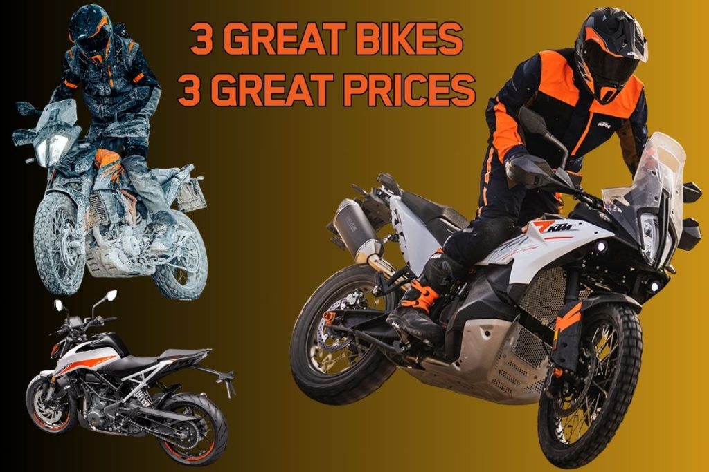 BRILLIANT KTM specials - Get yours NOW!