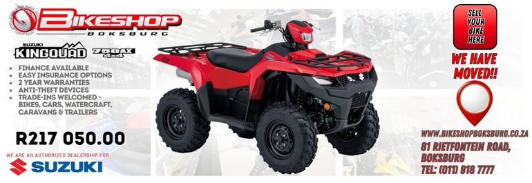 Bikeshop Boksburg Suzuki East