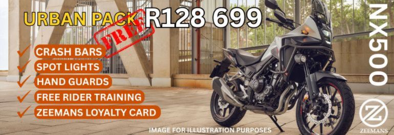 ZEEMANS MOTORCYCLES - STRIP 3 - NX 500