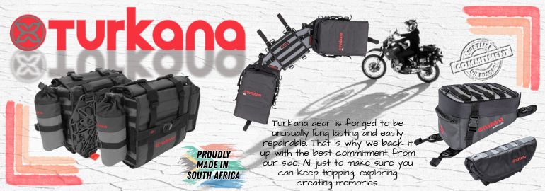 motorcycle adventure South Africa motorcycle touring routes South Africa adventure bike touring Africa dual-sport motorcycle travel South Africa off-road motorcycle safari South Africa bike touring challenges 2025 Turkana Challenge South Africa explore backroads on a motorcycle adventure bike gear South Africa soft luggage for adventure bikes