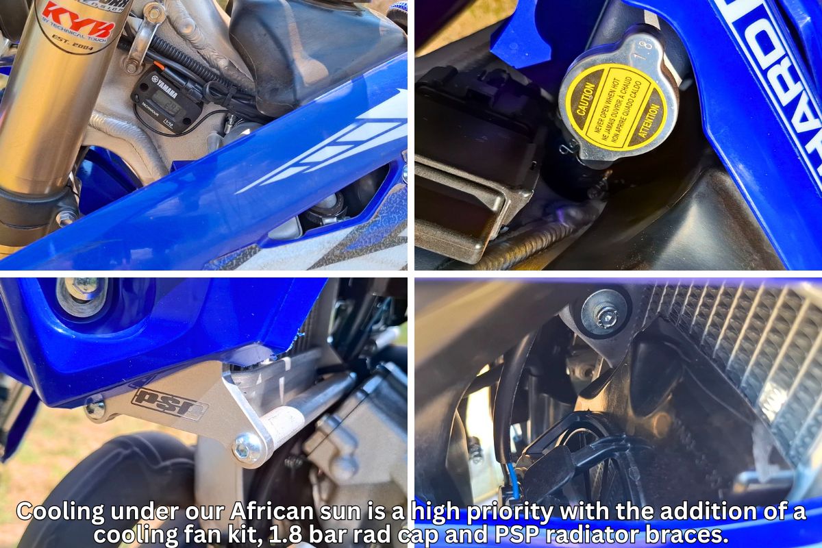 Yamaha YZ250X Hard Enduro review 2025 Yamaha YZ250X South Africa Yamaha YZ250X-HE launch Titans Racing Fisch Moto electric start Yamaha KYB SSS suspension Yamaha YZ250X Yamaha SA Hard Enduro bike 2-stroke enduro bikes South Africa Yamaha YZ250X specs and price Best hard enduro bikes in South Africa Yamaha off-road motorcycles SA