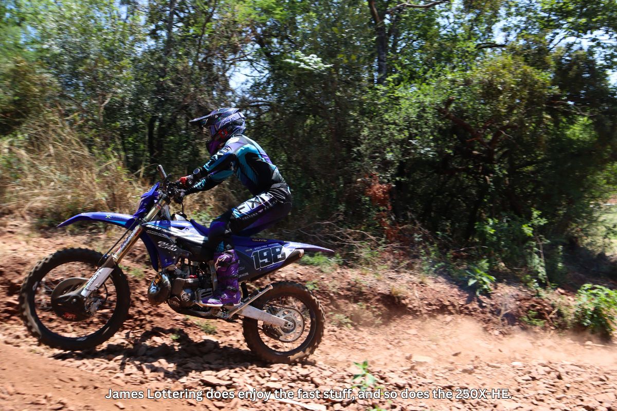 Yamaha YZ250X Hard Enduro review 2025 Yamaha YZ250X South Africa Yamaha YZ250X-HE launch Titans Racing Fisch Moto electric start Yamaha KYB SSS suspension Yamaha YZ250X Yamaha SA Hard Enduro bike 2-stroke enduro bikes South Africa Yamaha YZ250X specs and price Best hard enduro bikes in South Africa Yamaha off-road motorcycles SA