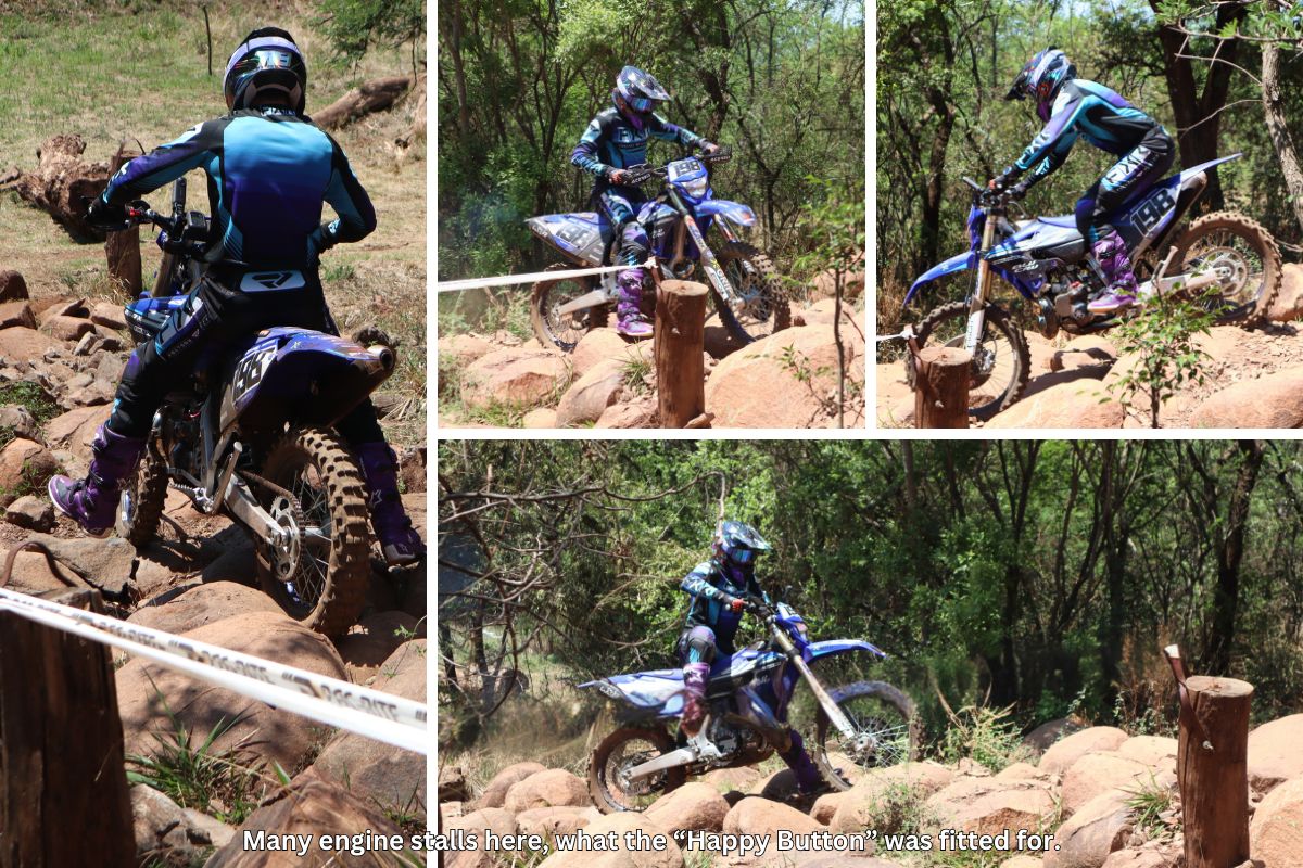 Yamaha YZ250X Hard Enduro review 2025 Yamaha YZ250X South Africa Yamaha YZ250X-HE launch Titans Racing Fisch Moto electric start Yamaha KYB SSS suspension Yamaha YZ250X Yamaha SA Hard Enduro bike 2-stroke enduro bikes South Africa Yamaha YZ250X specs and price Best hard enduro bikes in South Africa Yamaha off-road motorcycles SA