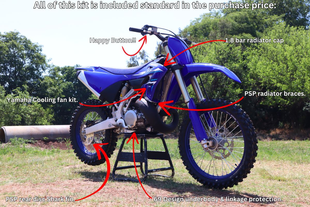 Yamaha YZ250X Hard Enduro review 2025 Yamaha YZ250X South Africa Yamaha YZ250X-HE launch Titans Racing Fisch Moto electric start Yamaha KYB SSS suspension Yamaha YZ250X Yamaha SA Hard Enduro bike 2-stroke enduro bikes South Africa Yamaha YZ250X specs and price Best hard enduro bikes in South Africa Yamaha off-road motorcycles SA