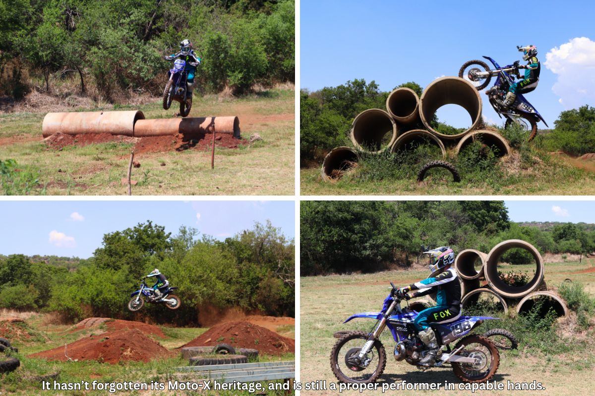 Yamaha YZ250X Hard Enduro review 2025 Yamaha YZ250X South Africa Yamaha YZ250X-HE launch Titans Racing Fisch Moto electric start Yamaha KYB SSS suspension Yamaha YZ250X Yamaha SA Hard Enduro bike 2-stroke enduro bikes South Africa Yamaha YZ250X specs and price Best hard enduro bikes in South Africa Yamaha off-road motorcycles SA