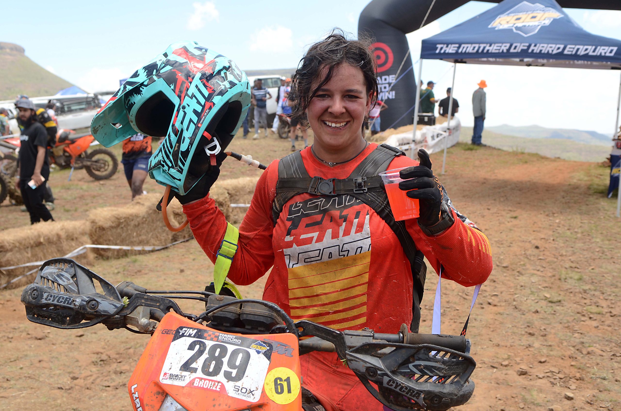 Georgie van Rooyen finishes in the Bronze class