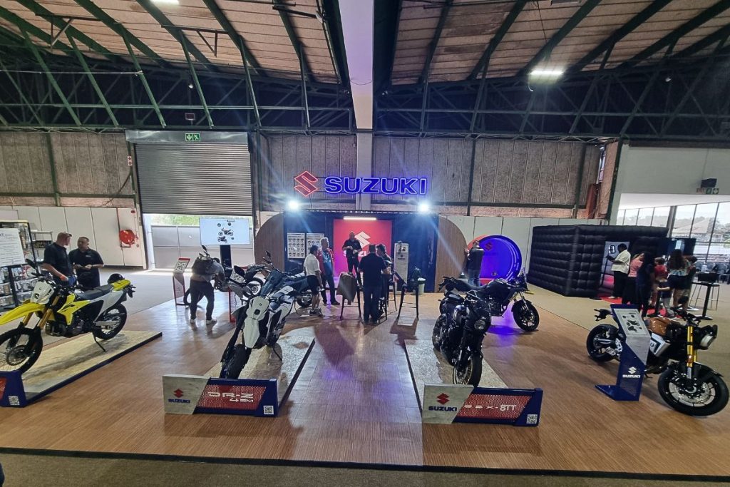 Suzuki reveals new bikes at The Hobby Show