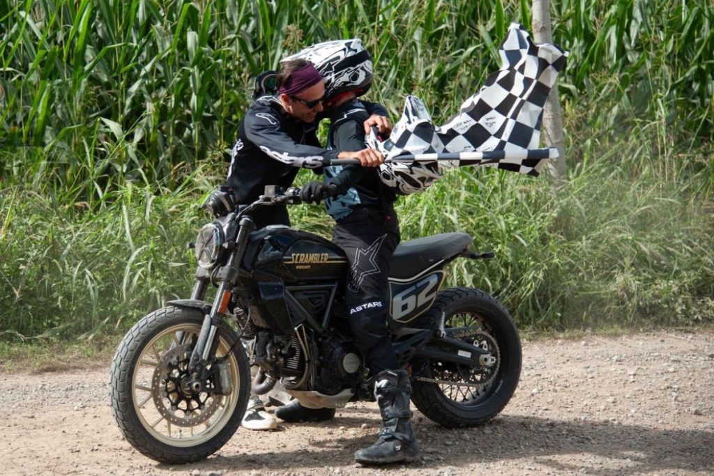 Guinness World Record set by Valerio Boni and Silvio Sabba