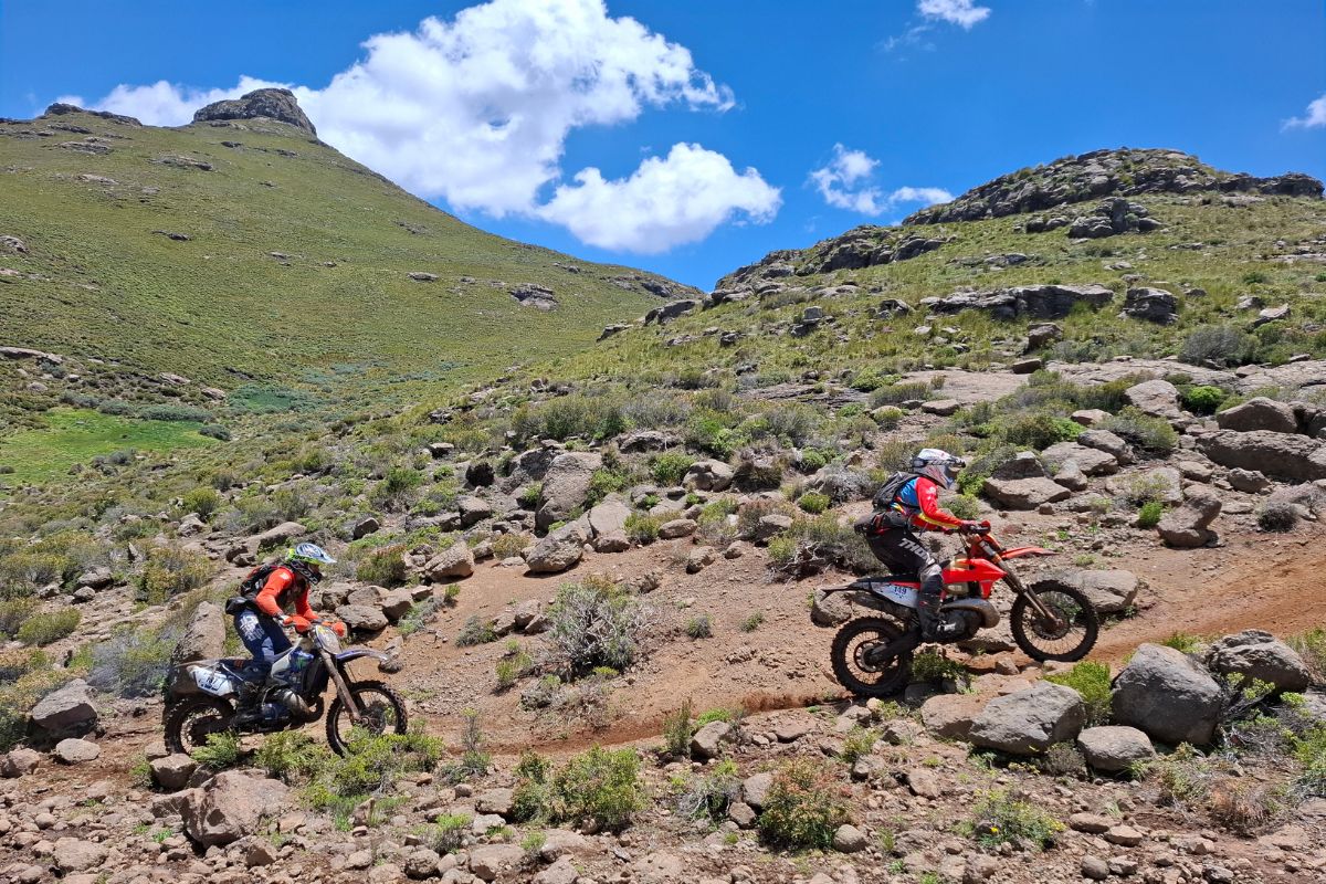 Roof of Africa hard enduro