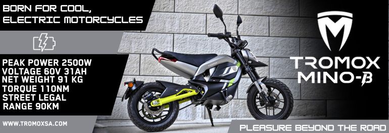 tromox, tromox electric motorcycles, electric, mc10, ukko s, mino b, mo5