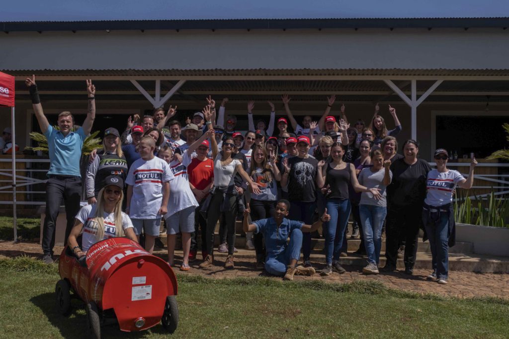 All the ladies and their support at Motul's Ladies Learn to Ride a Motorcycle day 2022, taken by Kevin Sanders