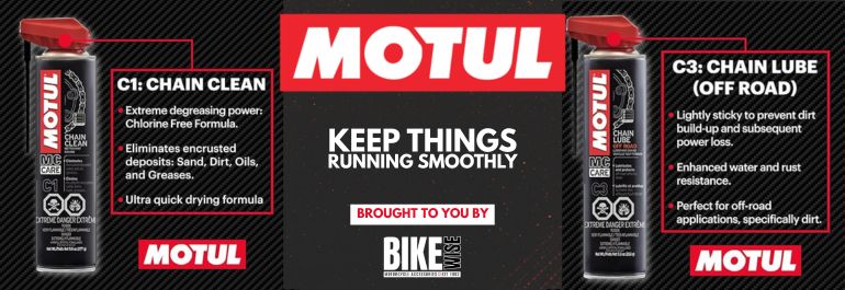 Motul Chain lube on and offroad