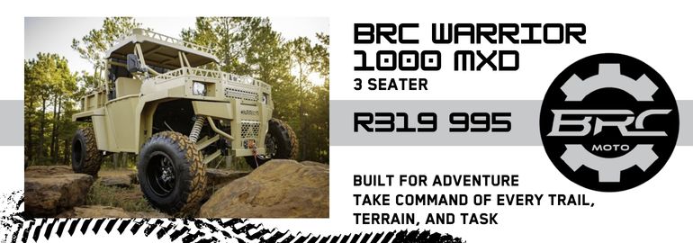 brc, brc south africa, brc side x side, side x side, side by side