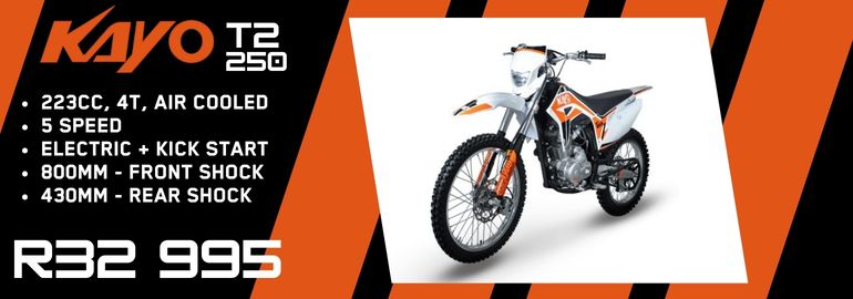KAYO T2 250 DIRT BIKE