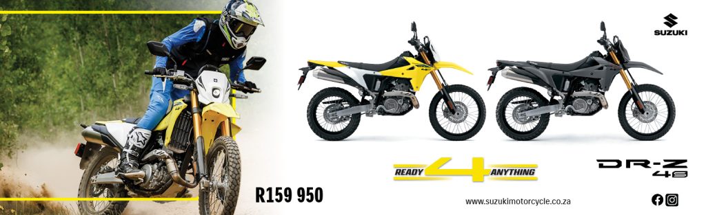 suzuki, suzuki south africa, suzuki motorcycles, suzuki drz 400