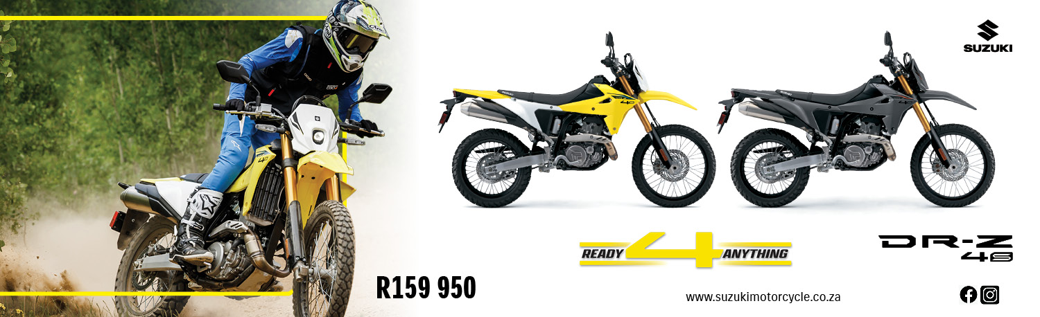 suzuki, suzuki south africa, suzuki motorcycles, suzuki drz 400