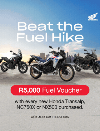 honda, honda south africa, honda wing, honda wing south africa, honda motorcycles, honda promotion