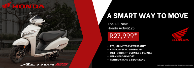 Activa125 R27,999 Web Banner July 2026