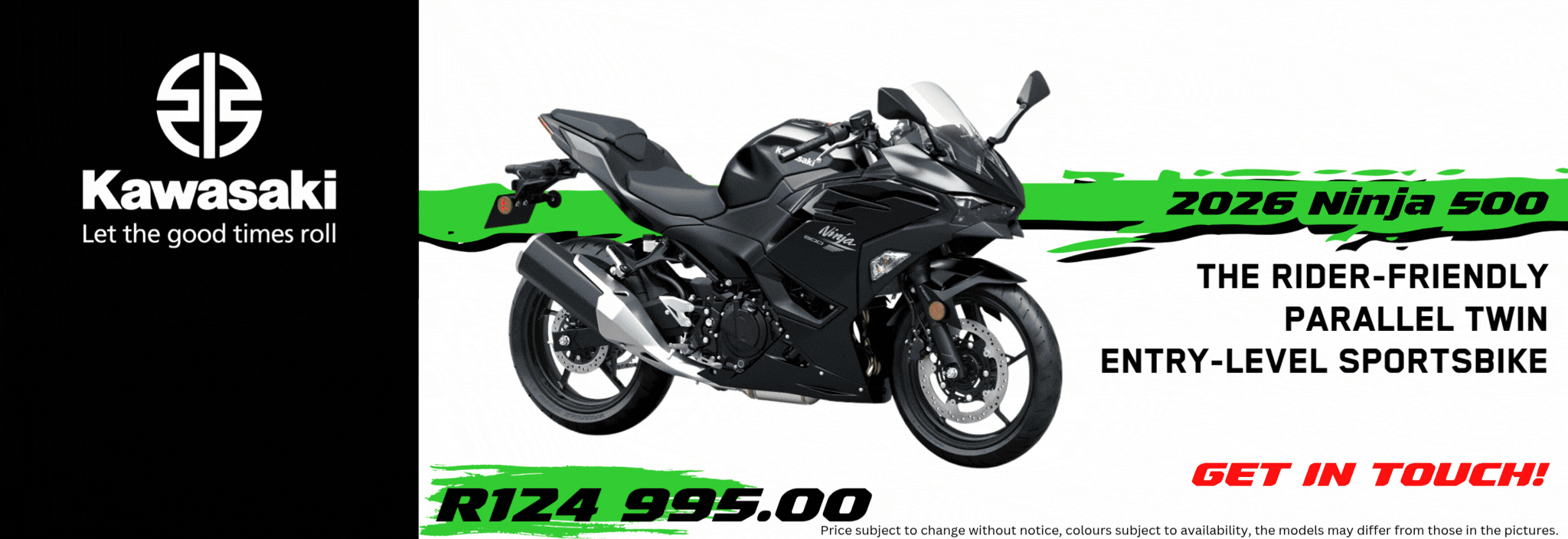 strip kmsa, kawasaki, kawasaki south africa, vesys, brute forse
