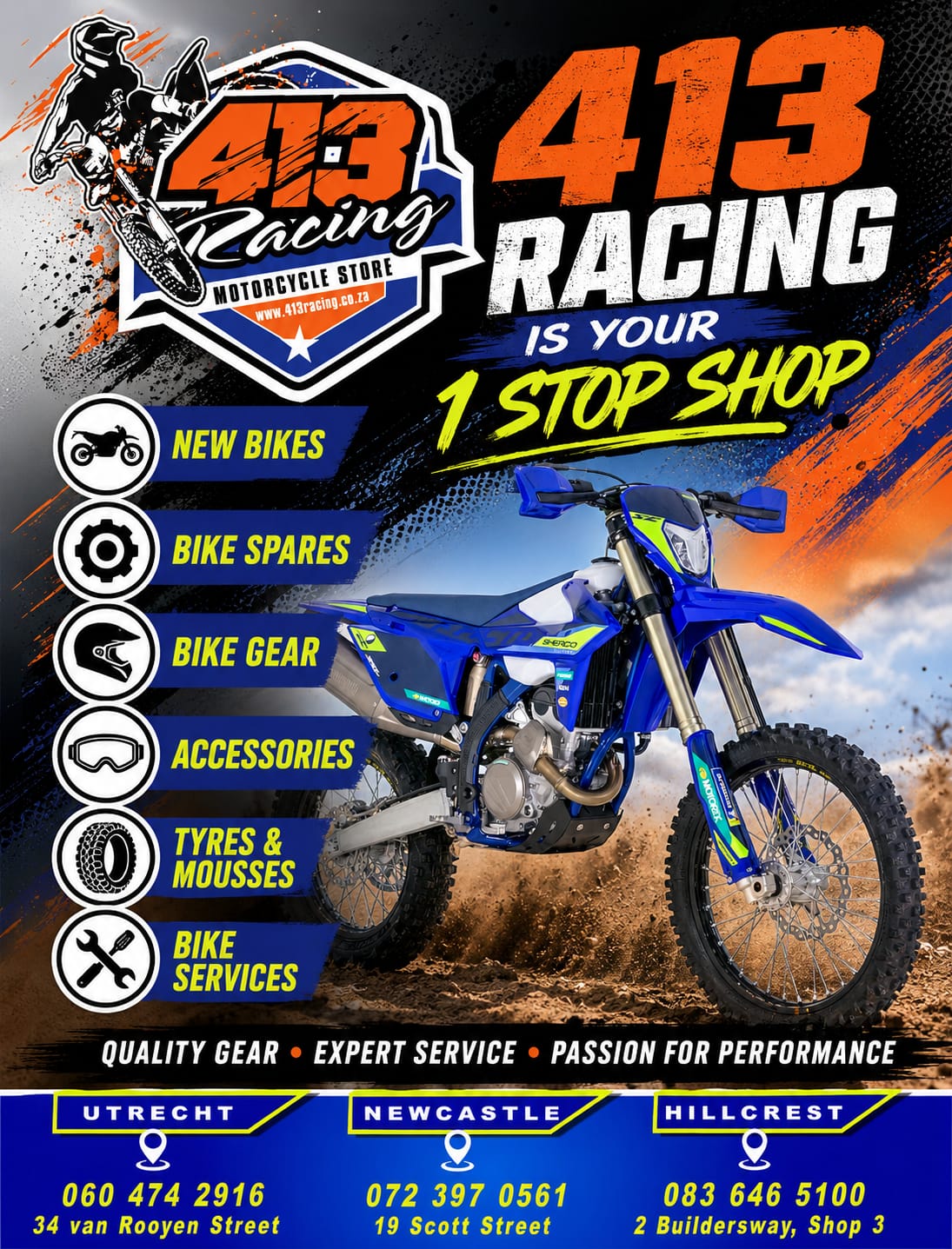 413, 413 racing, sherco