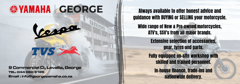 ktm george, yamaha george, vespa, tvs, tex motorcycles