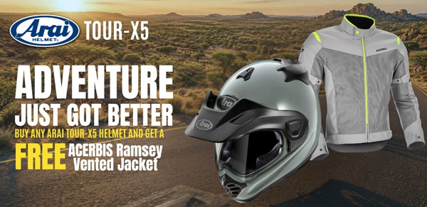 Arai Tour-X5 - Dirt And Trail Bike Magazine