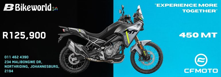 cfmoto, cf, cfmoto south africa, bikeworld